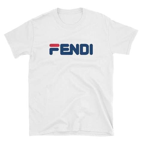 fendi fila t shirt mens|fila x fendi sneakers.